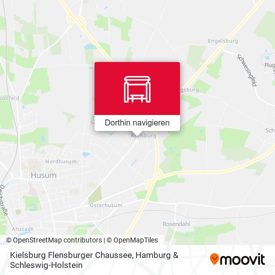 Kielsburg Flensburger Chaussee Karte