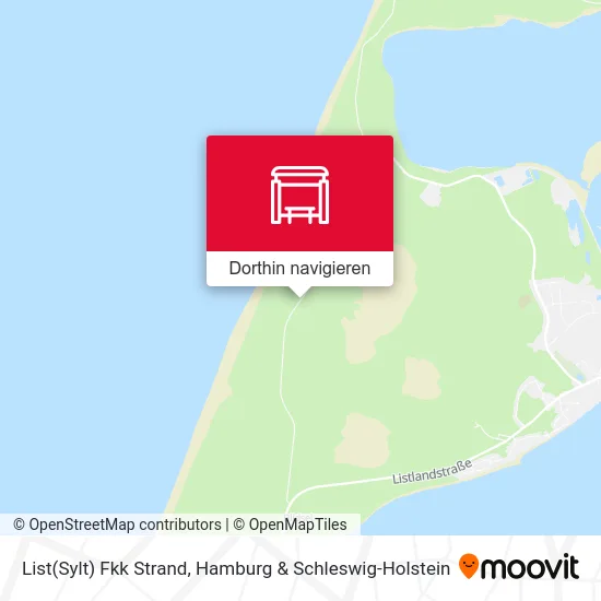 List(Sylt) Fkk Strand Karte