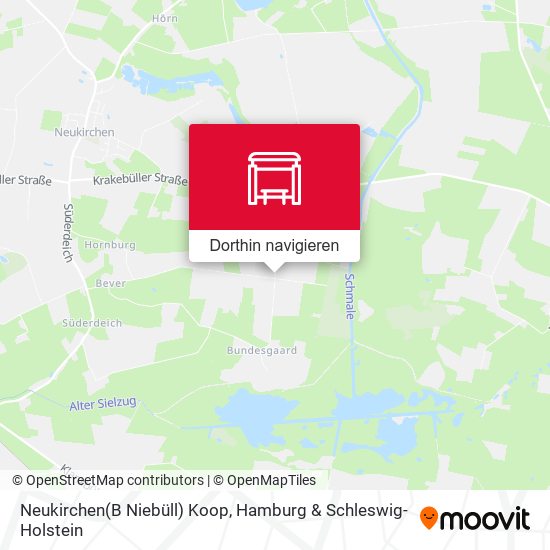 Neukirchen(B Niebüll) Koop Karte