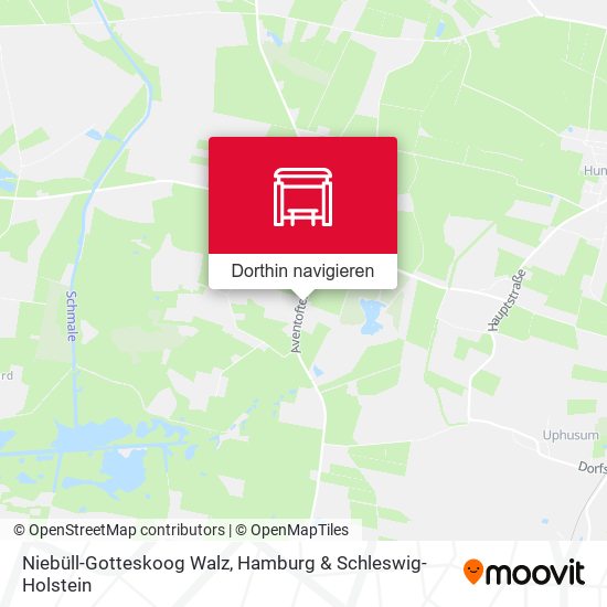 Niebüll-Gotteskoog Walz Karte