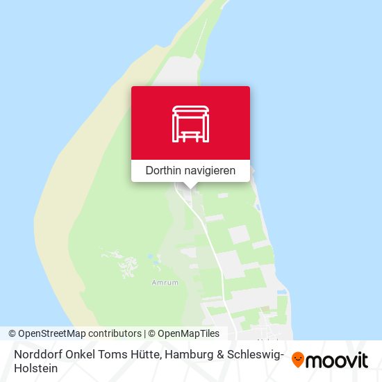 Norddorf Onkel Toms Hütte Karte
