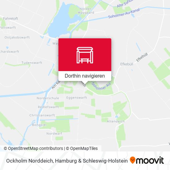 Ockholm Norddeich Karte