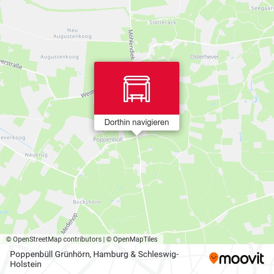 Poppenbüll Grünhörn Karte
