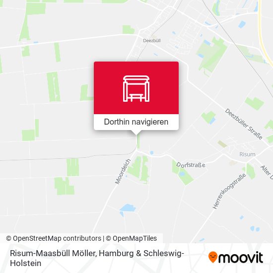 Risum-Maasbüll Möller Karte