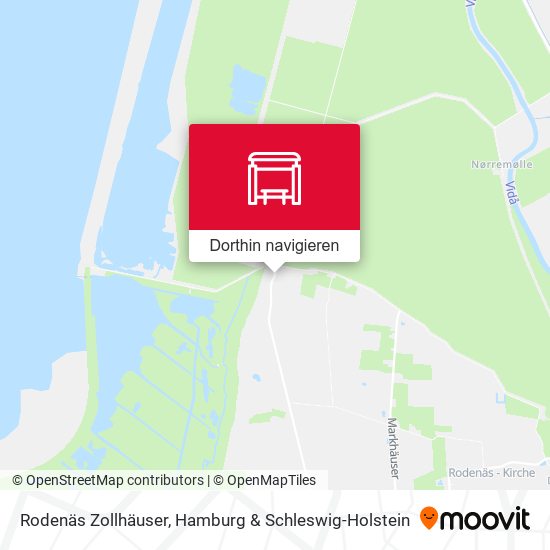 Rodenäs Zollhäuser Karte