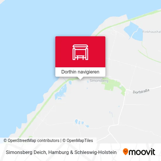 Simonsberg Deich Karte