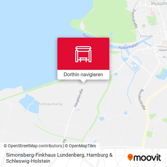 Simonsberg-Finkhaus Lundenberg Karte