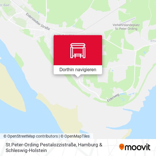 St.Peter-Ording Pestalozzistraße Karte