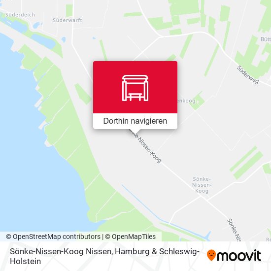 Sönke-Nissen-Koog Nissen Karte