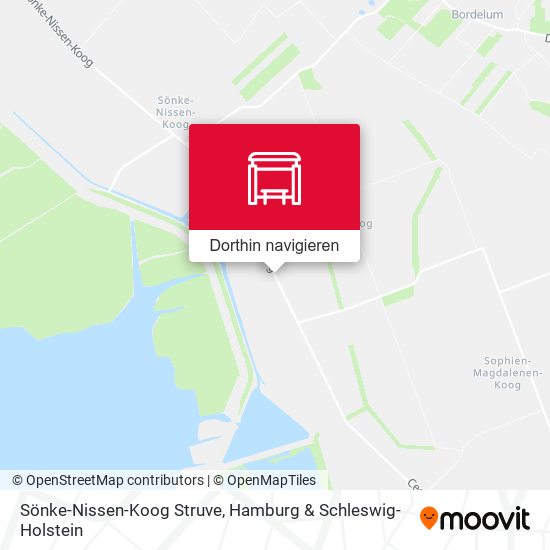 Sönke-Nissen-Koog Struve Karte