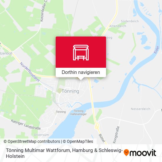 Tönning Multimar Wattforum Karte