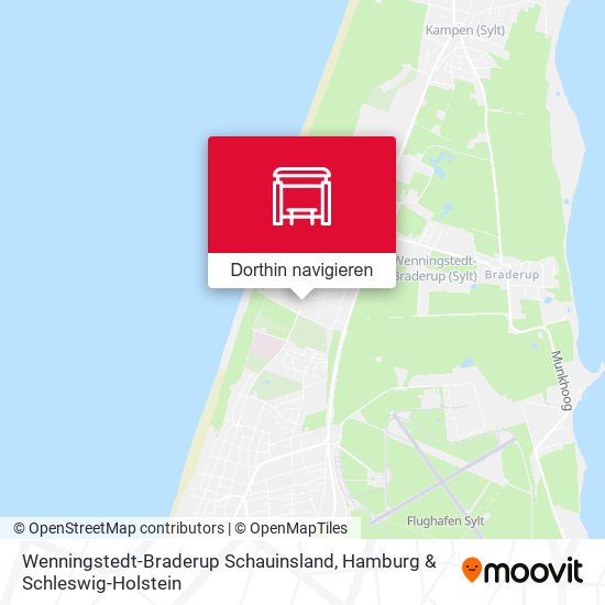 Wenningstedt-Braderup Schauinsland Karte