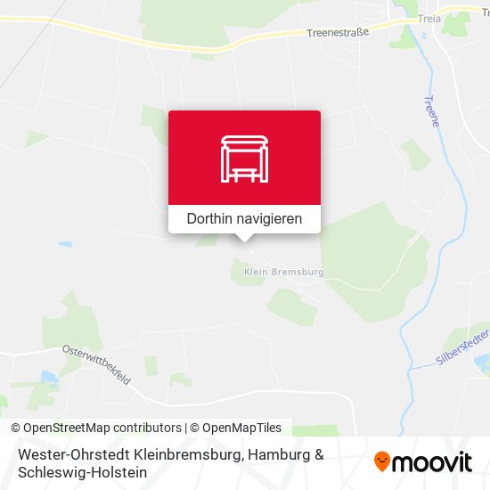 Wester-Ohrstedt Kleinbremsburg Karte