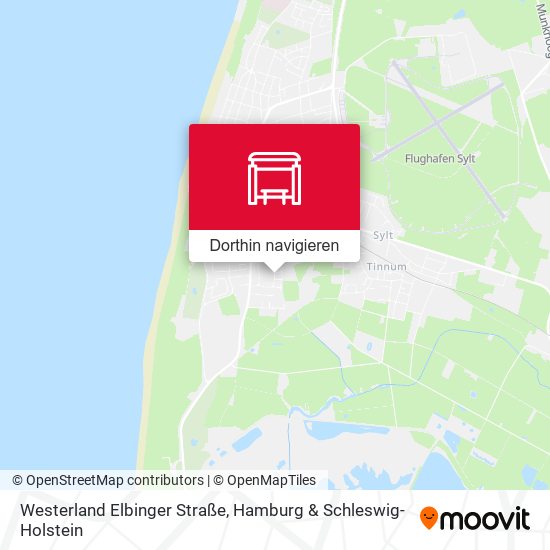 Westerland Elbinger Straße Karte