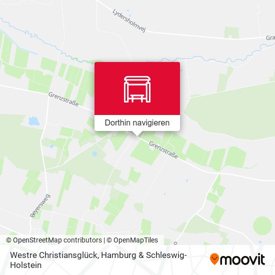 Westre Christiansglück Karte