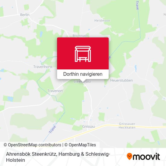 Ahrensbök Steenkrütz Karte