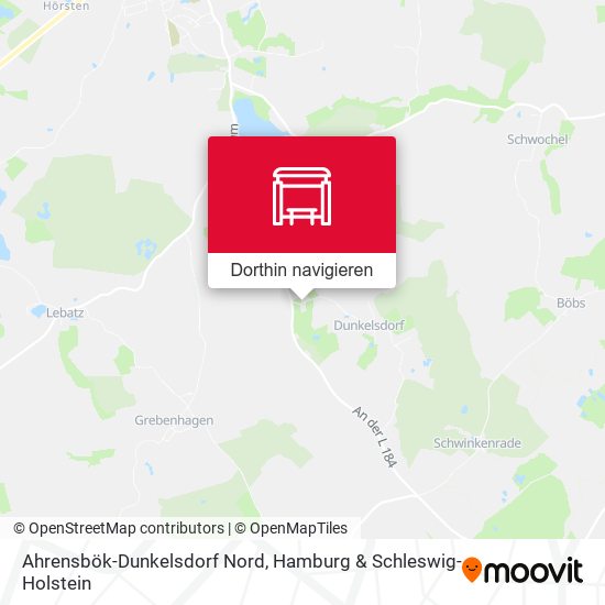 Ahrensbök-Dunkelsdorf Nord Karte