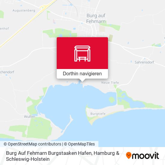 Burg Auf Fehmarn Burgstaaken Hafen Karte