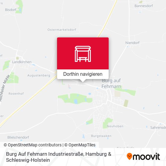 Burg Auf Fehmarn Industriestraße Karte
