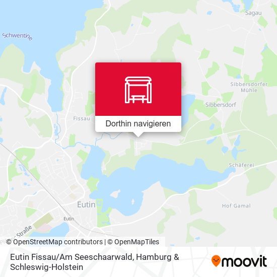 Eutin Fissau/Am Seeschaarwald Karte