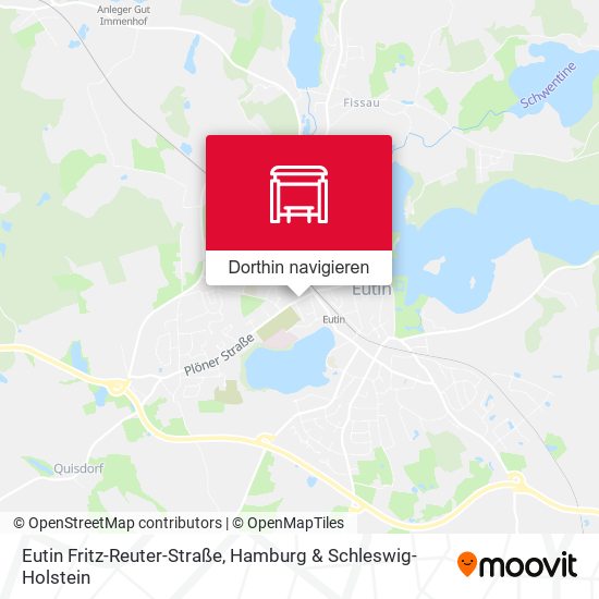 Eutin Fritz-Reuter-Straße Karte