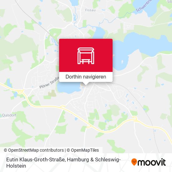 Eutin Klaus-Groth-Straße Karte