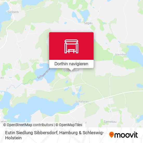 Eutin Siedlung Sibbersdorf Karte