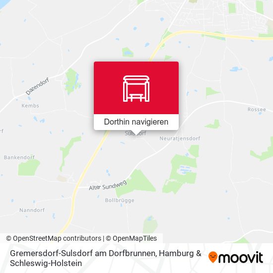 Gremersdorf-Sulsdorf am Dorfbrunnen Karte