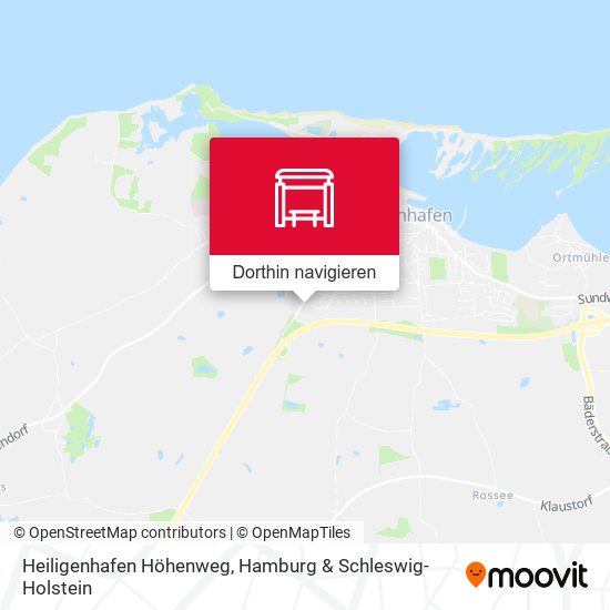 Heiligenhafen Höhenweg Karte