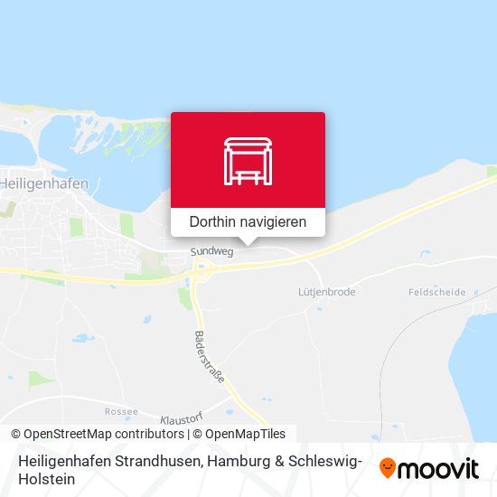 Heiligenhafen Strandhusen Karte