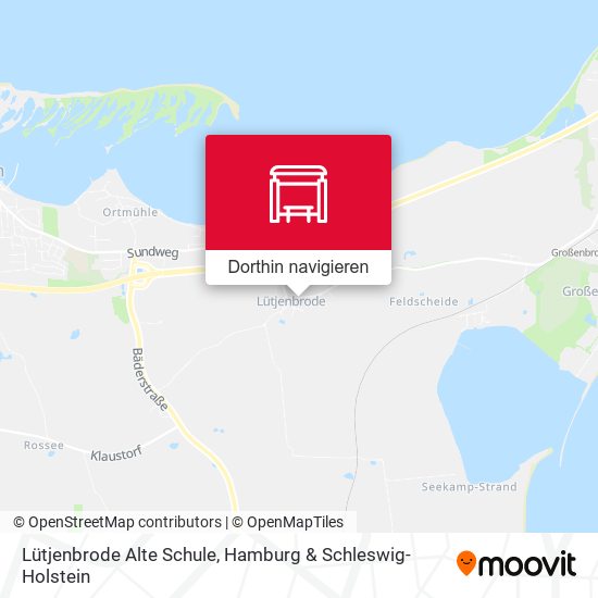 Lütjenbrode Alte Schule Karte