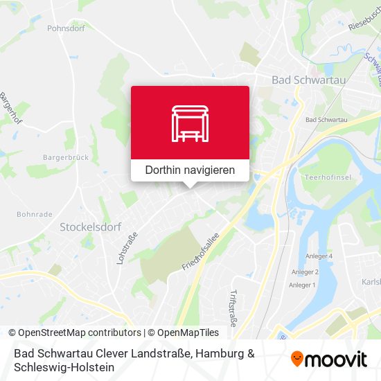 Bad Schwartau Clever Landstraße Karte