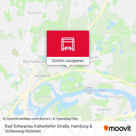 Bad Schwartau Kaltenhöfer Straße Karte