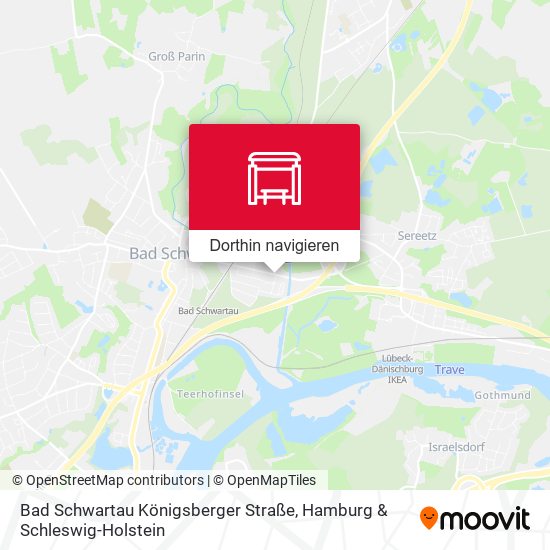 Bad Schwartau Königsberger Straße Karte