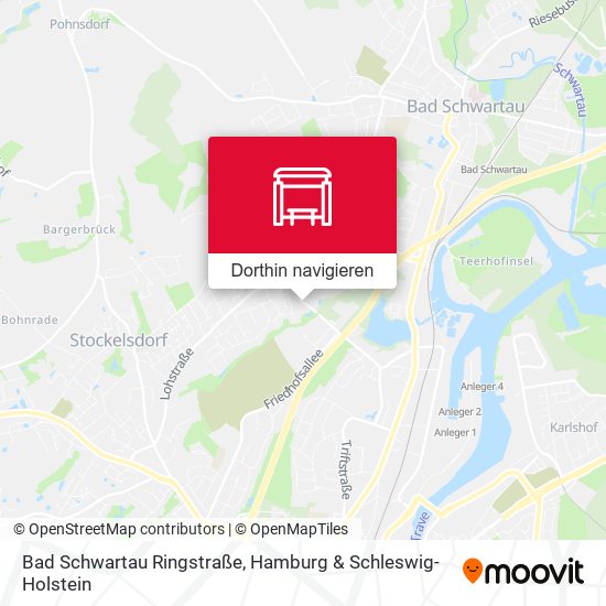 Bad Schwartau Ringstraße Karte
