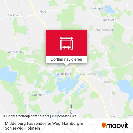 Middelburg Fassendorfer Weg Karte