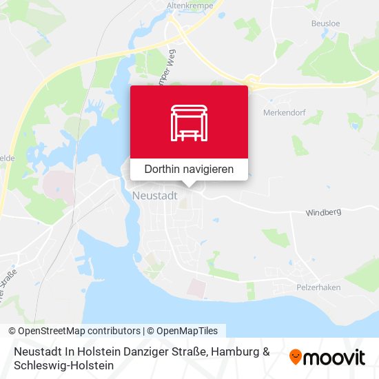 Neustadt In Holstein Danziger Straße Karte