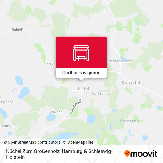 Nüchel Zum Großenholz Karte