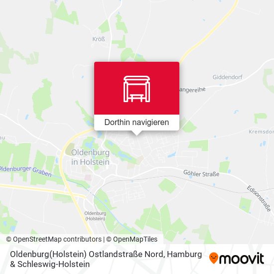 Oldenburg(Holstein) Ostlandstraße Nord Karte