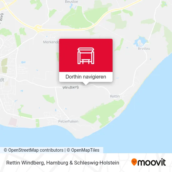 Rettin Windberg Karte