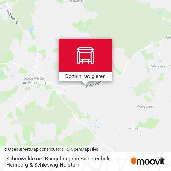 Schönwalde am Bungsberg am Schierenbek Karte