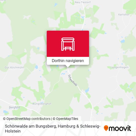 Schönwalde am Bungsberg Karte