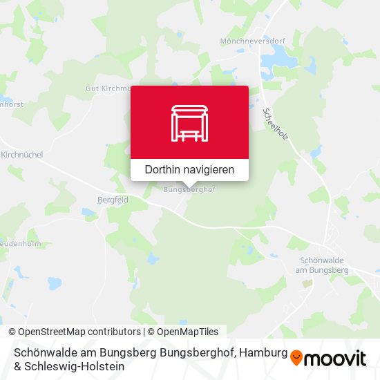 Schönwalde am Bungsberg Bungsberghof Karte