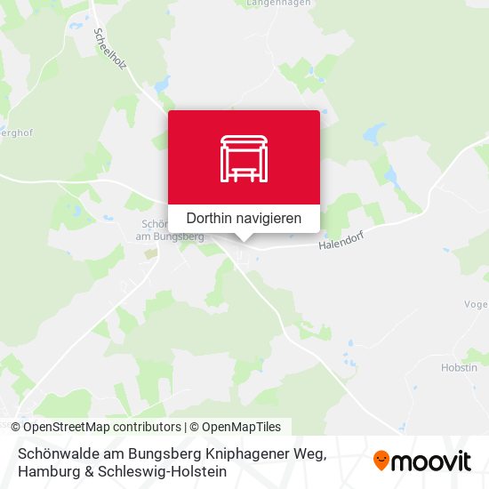 Schönwalde am Bungsberg Kniphagener Weg Karte