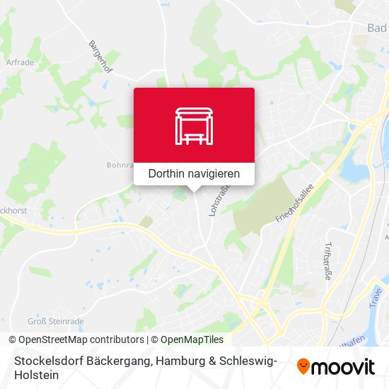 Stockelsdorf Bäckergang Karte