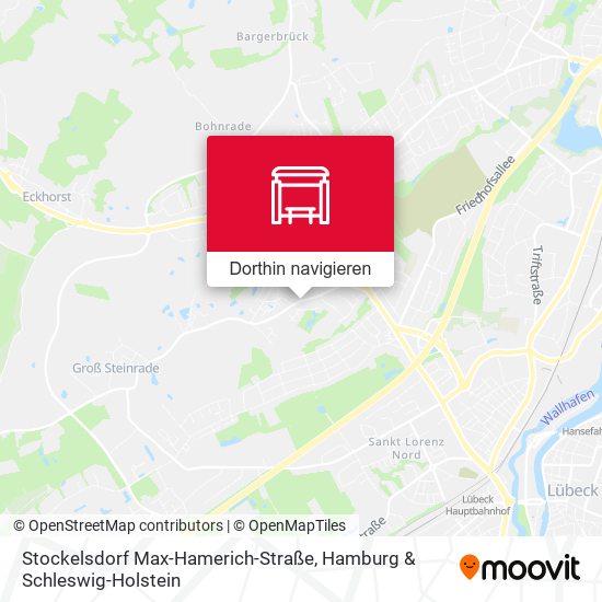 Stockelsdorf Max-Hamerich-Straße Karte