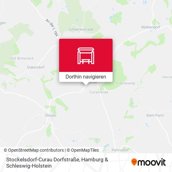 Stockelsdorf-Curau Dorfstraße Karte