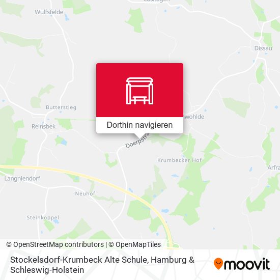 Stockelsdorf-Krumbeck Alte Schule Karte