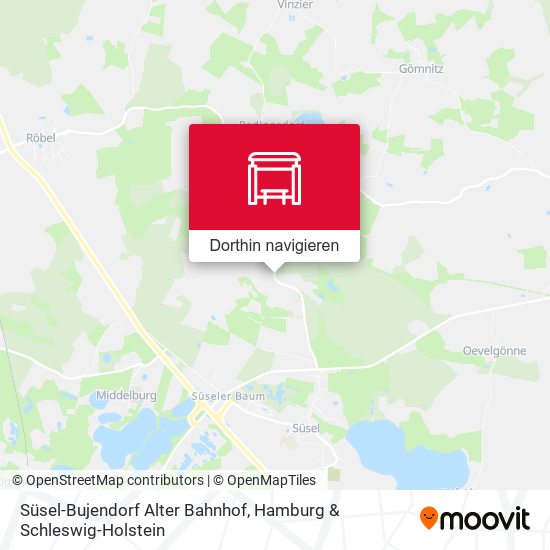 Süsel-Bujendorf Alter Bahnhof Karte