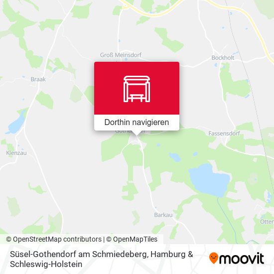 Süsel-Gothendorf am Schmiedeberg Karte